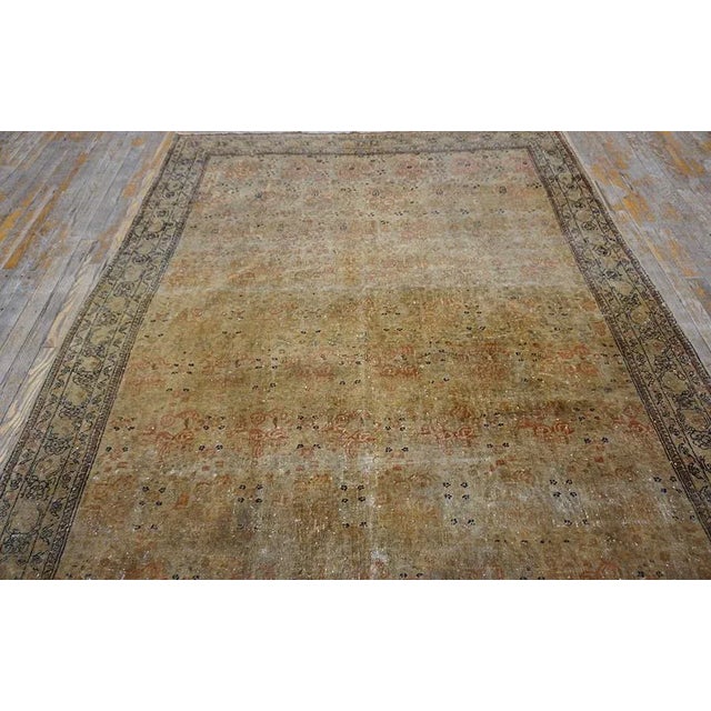 Early 20th Century Persian Tabriz Carpet ( 6'x 7'10" - 183 x 240 ) Tabriz Tabriz is the seat of Persian Azerbaijan...