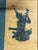 Mid 20th Century Vintage Thai Temple Rubbings in Gilt Bamboo Frames – Pair For Sale - Image 5 of 8