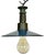 Industrial Blue Enamel Factory Pendant Lamp with Cast Aluminium Top, 1960s For Sale - Image 16 of 16