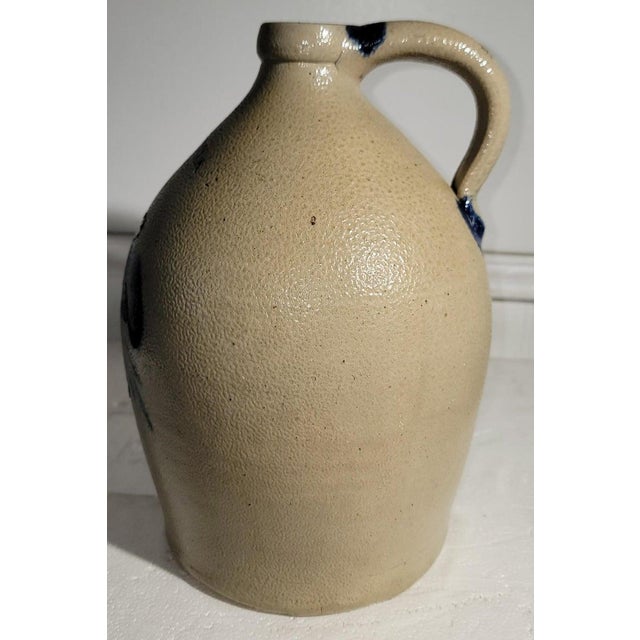 19Thc Decorated Stoneware Jug From Pennsylvania For Sale In Los Angeles - Image 6 of 7