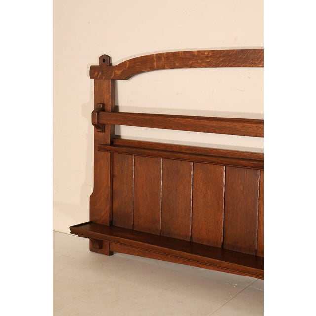 Antique Gustav Stickley Mission Oak Plate Rack #903 For Sale - Image 9 of 18