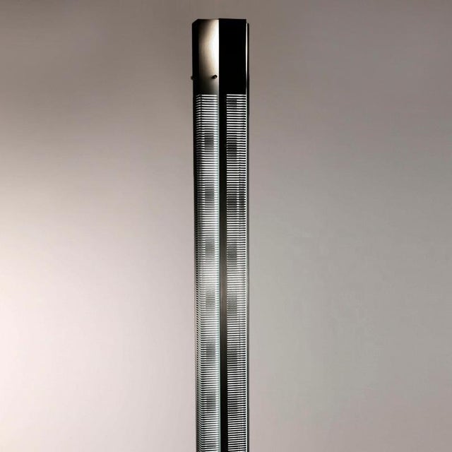 Mid-Century Modern Signal Column Floor Lamp Set by Serge Mouille, Set of 3 For Sale - Image 11 of 18