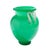 Large blown jade glass amphora with applied alabaster opaline handles. Unsigned but attributed to Steuben. New York, circa...