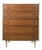 Mid Century 5 Drawer Highboy Dresser From Mainline by Hooker For Sale