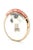 A large eastern european circular mid-century original tramway mirror. The gently convex mirror plate is housed in a steel...