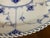 Royal Copenhagan 1960s Royal Copenhagen Blue Fluted Full Lace Platter 1148 For Sale - Image 4 of 8
