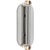 Kelly Wearstler for Visual Comfort Signature Rousseau Large Vanity Sconce in Polished Nickel with Clear Glass Orb For Sale