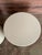 Cream Pair of 1970s Space Age Fiberglass Round Drum Side Tables a Pair For Sale - Image 8 of 11