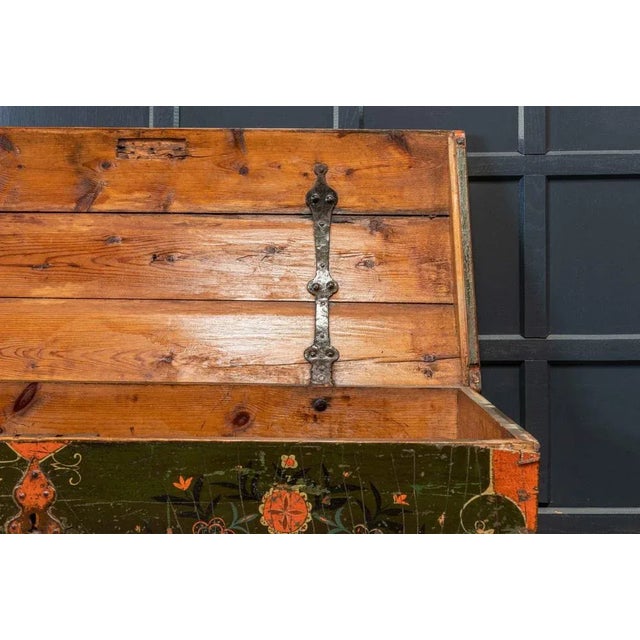 Early 19th Century Swedish Marriage or Dowry Chest For Sale - Image 12 of 16