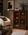 Late 19th Century Antique Victorian Mahogany Glazed Bookcase, 1880 For Sale - Image 5 of 14