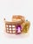 Bochic ‘Capri’ Vintage Natural Amethyst, Lemon Topaz & Blue Topaz Bangle In 18K For Sale - Image 14 of 15