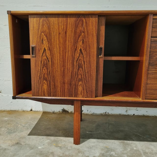 Large Mid-Century Rosewood Veneer Sideboard from Fristho, 1960s For Sale - Image 16 of 18
