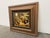 Rustic European Samy Chickens in a Henhouse Painting, Signed For Sale - Image 3 of 12