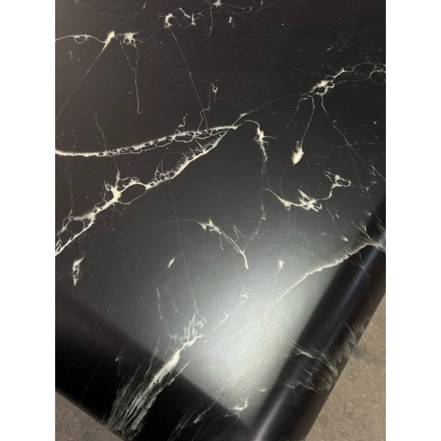 1980s Post Modern Round Lacquer Coffee Table For Sale In Los Angeles - Image 6 of 12