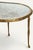 Gold Baguès Coffee Table in Gilt Bronze and Aged Mirror, 1950s For Sale - Image 8 of 18