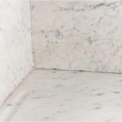 Antique Swedish Washstand with Marble Top from Bodafors, 1890 For Sale - Image 5 of 13