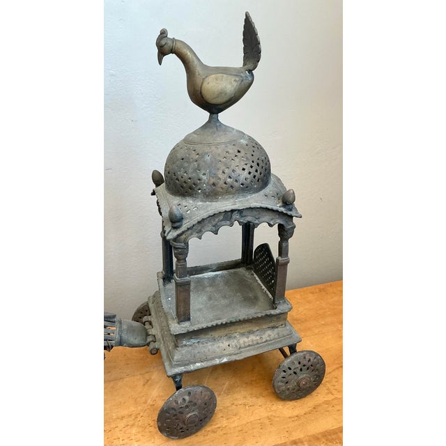 Vintage Regency Brass Caravan Temple Toys - a Pair For Sale - Image 11 of 12