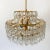 Metal Mid-Century Crystal Glass Chandelier from Palwa, 1960s For Sale - Image 7 of 13