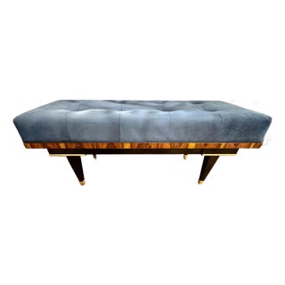 Italian MCM Art Deco Design Bench For Sale