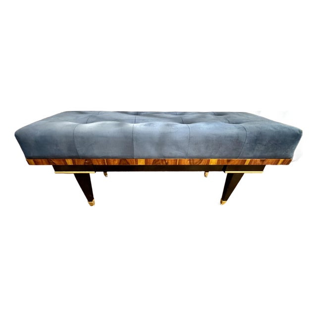 Italian MCM Art Deco Design Bench For Sale