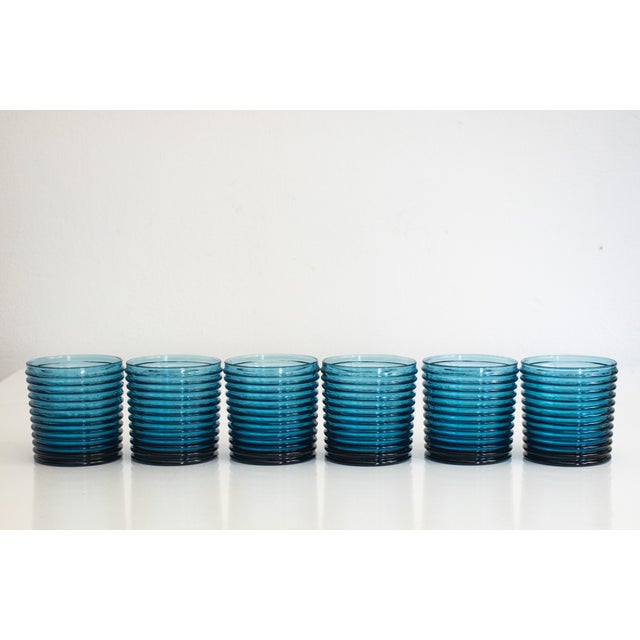 Contemporary Drinking Glasses by Mariana Iskra, Set of 6 For Sale - Image 3 of 10
