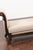French 1860s Empire Style Walnut Bench with Out-Scrolled Sides and Swan Figures For Sale - Image 9 of 10
