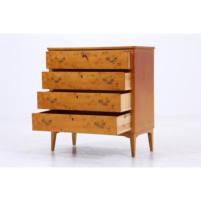 1960s Mid-Century Wooden Chest of Drawers, 1960s For Sale - Image 5 of 13