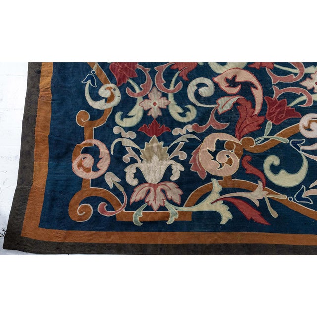 Mid 19th Century 19th Century French Aubusson Carpet with Baroque Revival Design 18'0" × 18'7" For Sale - Image 5 of 10