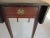 Farmhouse Antique English Oak Pembroke Drop-Leaf Side Table With Drawer, Circa 1880–1900 For Sale - Image 3 of 11