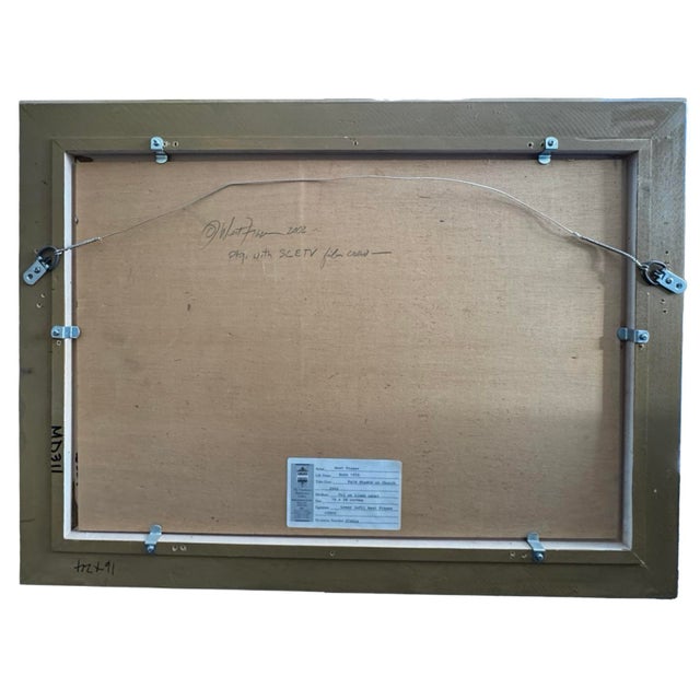 Jennifer Smith Rogers Chicago Cityscape Oils (Pair), 2008 – Framed – Wells Gallery Provenance For Sale - Image 4 of 13