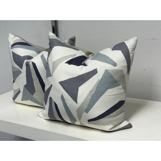 Design Plus Gallery presents a Pair of Sconset Decorative Pillows by Thom Filicia from Eastern Accents. Each pillow...