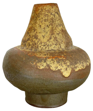 Super Pottery Fat Lava Multi-Color 816-1 Vase from Ruscha, 1970s