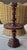 Antique Dutch Colonial Treen Turned Wood Candleholder (pricket lacking) A strong design inspired by 17th century Dutch...