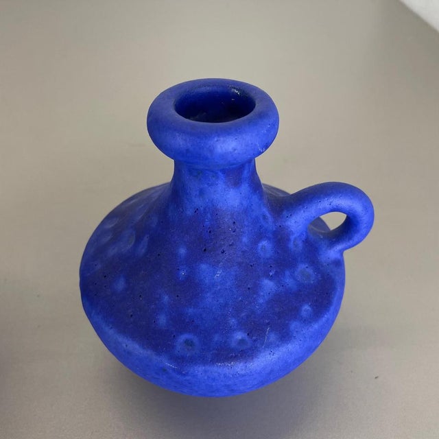 Ceramic Studio Pottery Vases by Hartwig Heyne Ceramics, Germany, 1970s, Set of 2 For Sale - Image 15 of 18