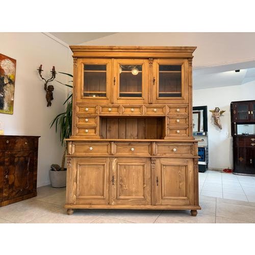 Gründerzeit Kitchen Cupboard in Wood For Sale - Image 15 of 15