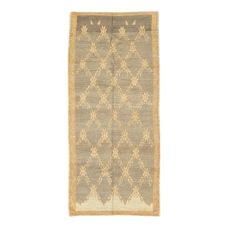 Galerie Shabab Collection Mid-20th Century Turkish Anatolian Throw Rug For Sale
