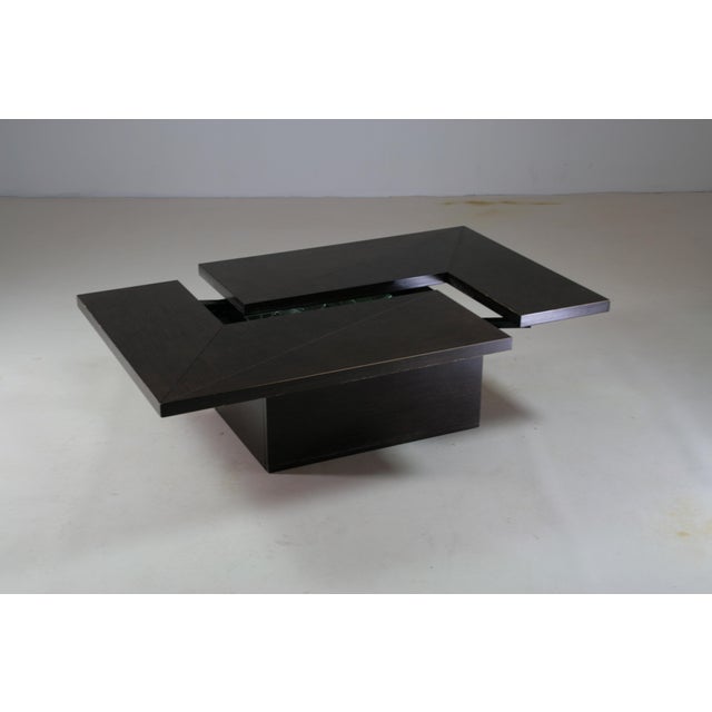 Coffee Table with Hidden Bar by Paul Michel for Roche Bobois, 1970s For Sale - Image 12 of 14