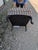 Sylvia Wingback Chair With Ottoman/Stool. Model Is a Traditional Queen Anne Style Chair With Cabriole Legs and Rolled Arms. For Sale - Image 14 of 14