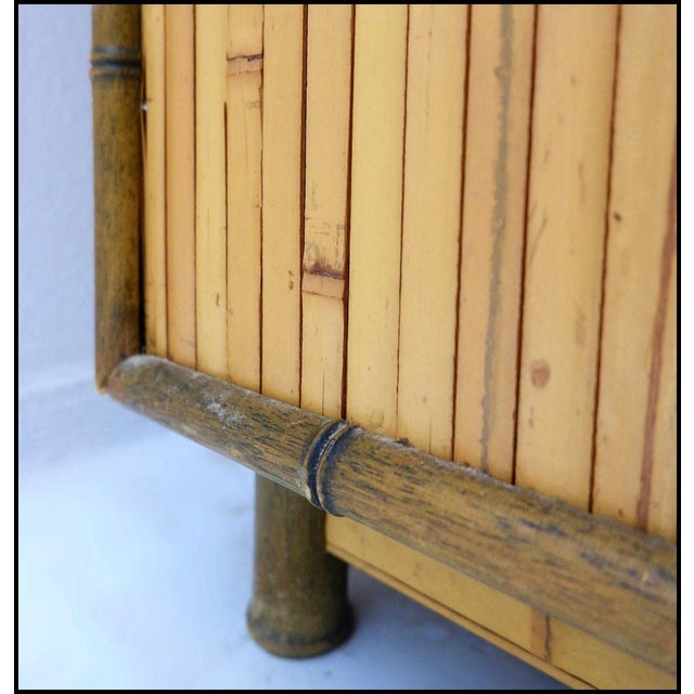 Vintage Bamboo Buffet, 1960s For Sale - Image 14 of 17