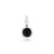 Contemporary 5.71 Ct Single Stone Black Star & Zircon Classic Drop Pendant For Sale - Image 3 of 12