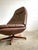 Madsen & Schubell Ms68 Leather Danish Mid Century Swivel Recliner Chair and Ottoman For Sale - Image 12 of 12