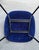 Design Within Reach Set of 8 Design Within Reach Blue Velvet Chairs For Sale - Image 4 of 6
