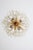 Metal Crystal Glass Chandelier from Hillebrand Lighting, 1960s For Sale - Image 7 of 9