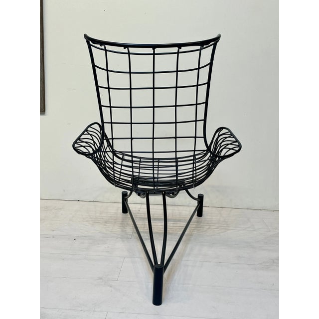 Metal 1950s Capricorn Indoor/Outdoor Patio Lounge Chair Attributed to Vladimir Kagan For Sale - Image 7 of 10