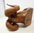 Vintage 1966 Hand Carved Wood Bighorn Sheep Ram's Head 9" Tall Signed Orren Hutter Calif For Sale - Image 14 of 14