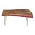 Live Edge Black Walnut Surfboard Coffee Table Red Resin Lacquer Hairpin Legs For Sale