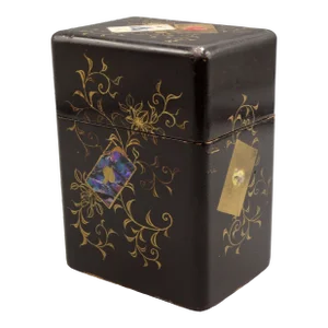 Antique Chinese Export Double Playing Cards Box