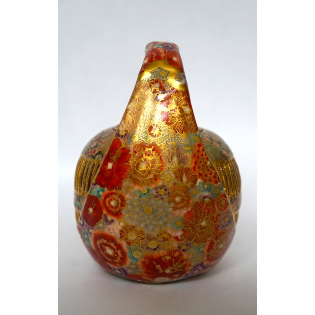 Japanese Antique Satsuma Cricket Cage For Sale - Image 3 of 18