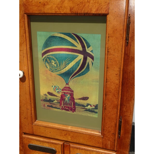 Vintage French Country Storage 4 Drawers & W Shelves