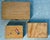 A Trio of Vintage Italian Marquetry Wood Inlay Trinket Boxes With Highly Detailed, Mirror-Image Arabesque Scrolls & Phoenixes For Sale - Image 9 of 12